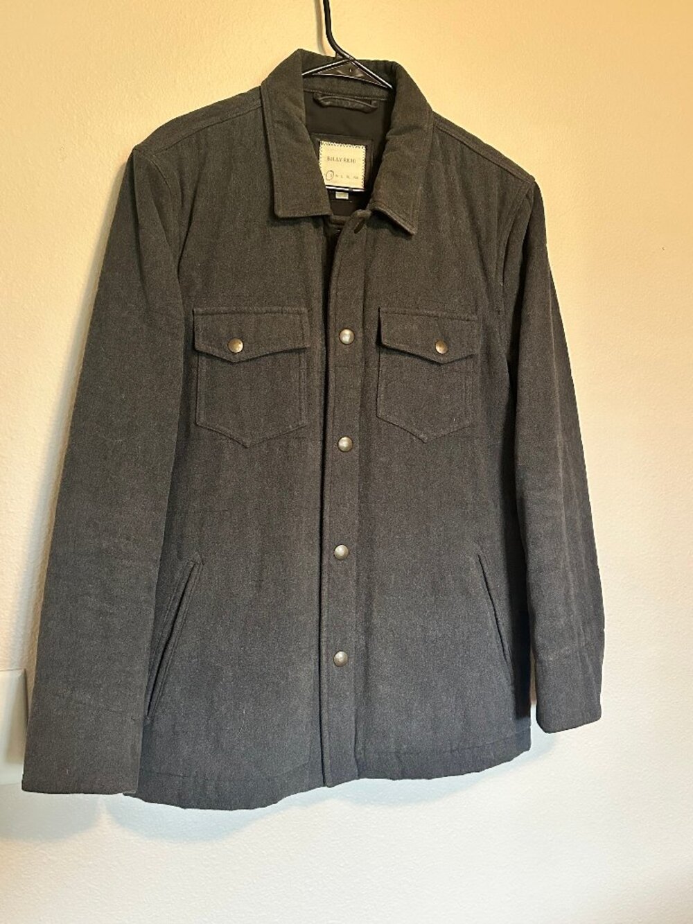 Charcoal Billy Reid Coat